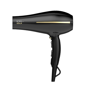 GA.MA Bora Gold Ion, 2200 W, must - Föön