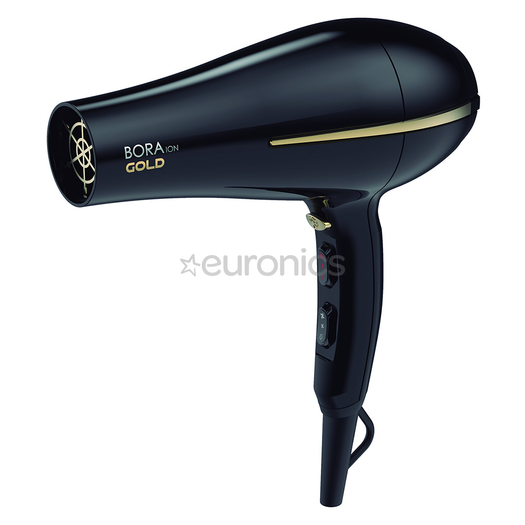 GA.MA Bora Gold Ion, 2200 W, must - Föön