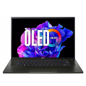 Acer Swift Edge 16, 16'', 3.2K, OLED, Ryzen 7, 16 GB, 1 TB, must, ENG - Sülearvuti NX.KTDEL.001