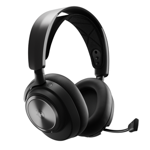 Steelseries Arctis Nova Pro Wireless, PlayStation & PC, must - Juhtmevaba mänguri peakomplekt 61522