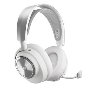 Steelseries Arctis Nova Pro Wireless, PlayStation & PC, valge - Juhtmevaba mänguri peakomplekt 61524