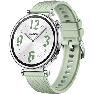 Huawei Watch GT 4, 41 мм, серебристый/зеленый - Смарт-часы