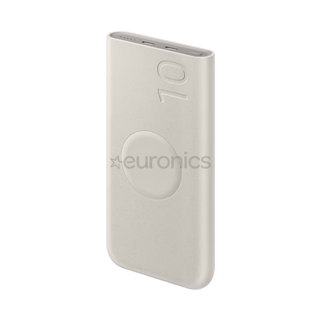 Samsung Wireless Power Bank, 10000 mAh, beež - Akupank