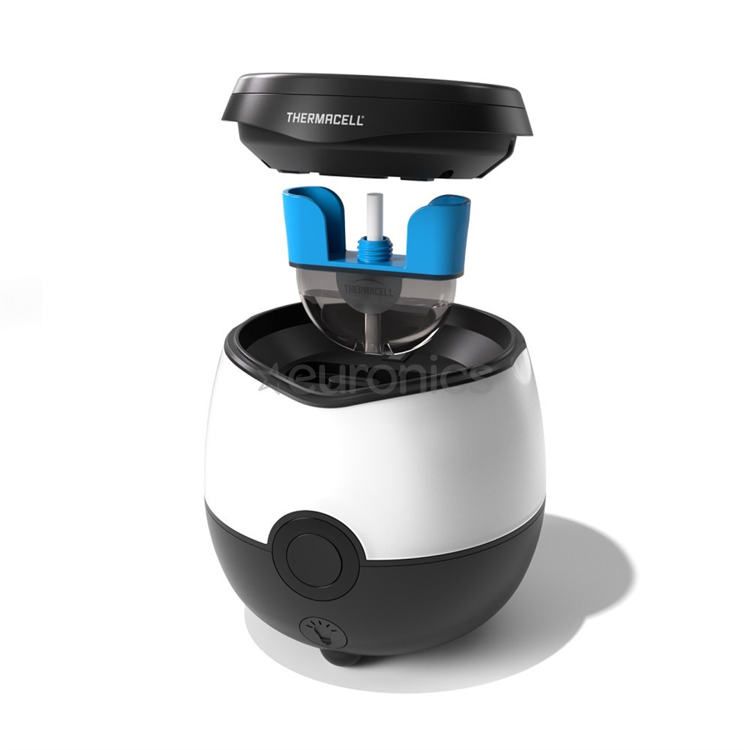 Thermacell EL55, must/valge - Akutoitel sääsepeletaja miljöövalgusega