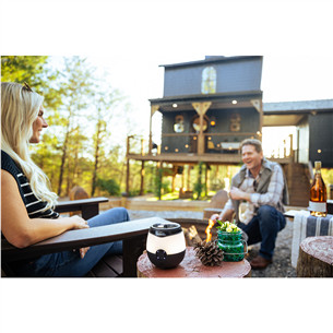 Thermacell EL55, must/valge - Akutoitel sääsepeletaja miljöövalgusega