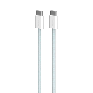 Puro Fabrik 2.0, USB-C to USB-C, 60 W, helesinine - Kaabel PUCCCFABK415MTLBLUE