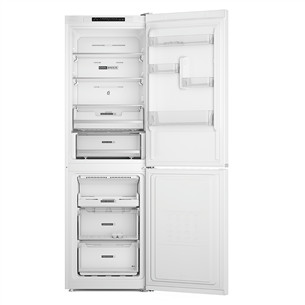 Whirlpool, NoFrost, 335 L, 192 cm, white - Free standing refrigerator