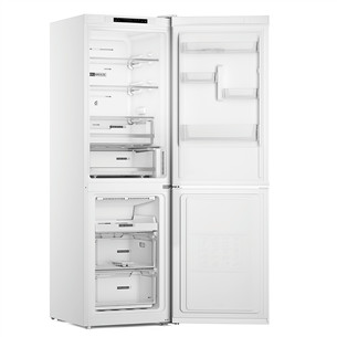 Whirlpool, NoFrost, 335 L, 192 cm, white - Free standing refrigerator