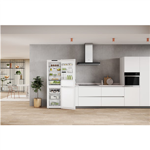 Whirlpool, NoFrost, 335 L, 192 cm, white - Free standing refrigerator