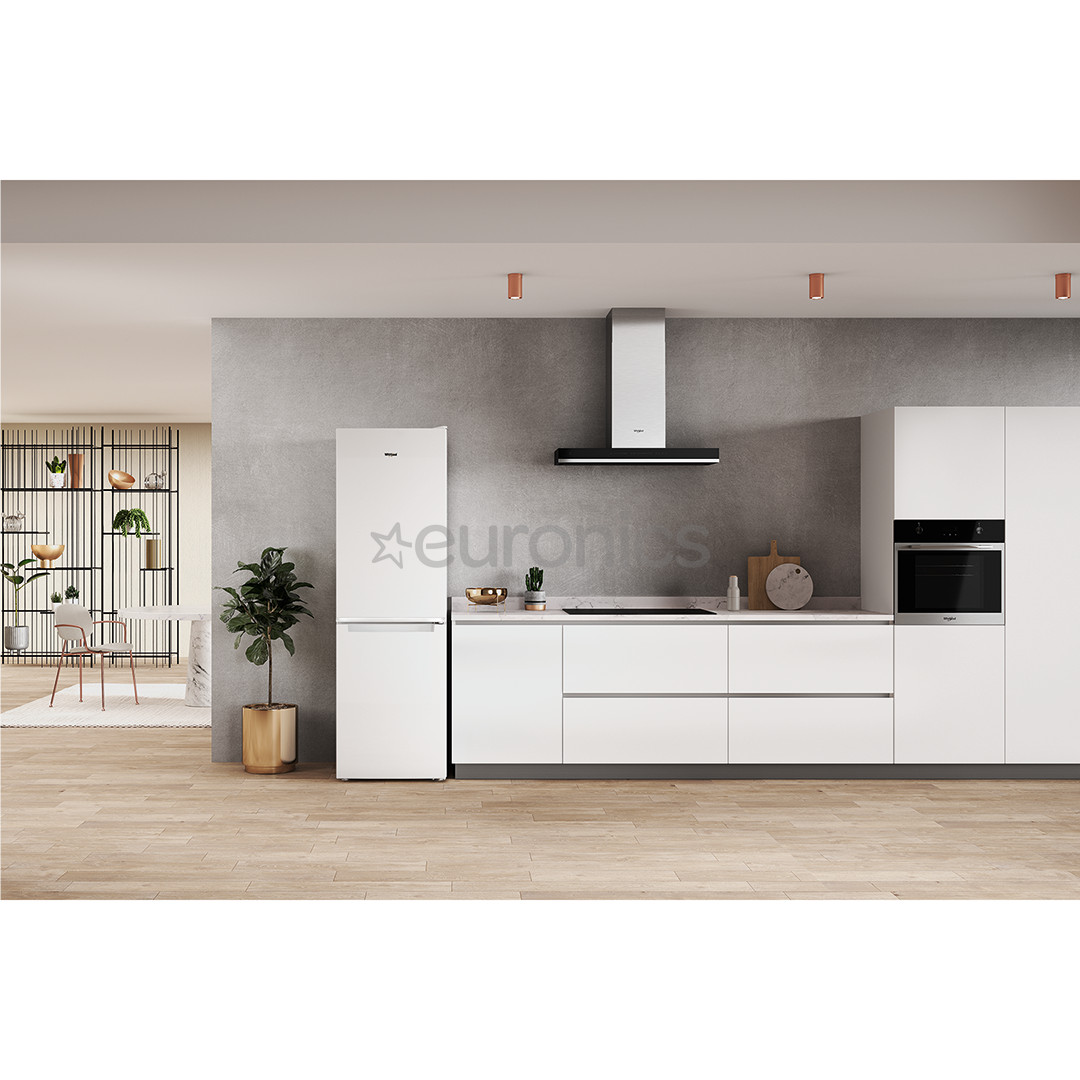 Whirlpool, NoFrost, 335 L, 192 cm, white - Free standing refrigerator