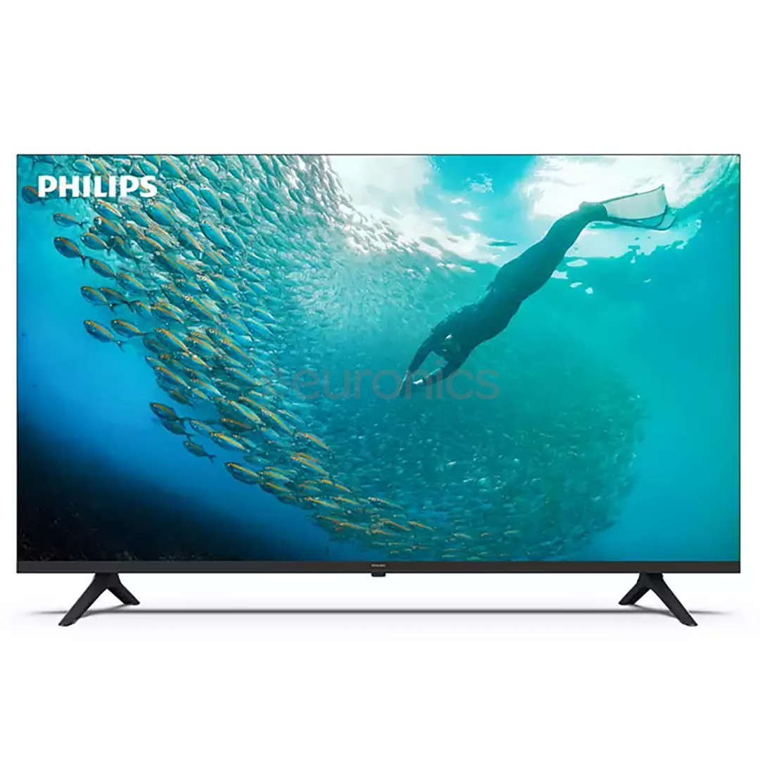 Philips PUS7009, 43'', 4K UHD, LED LCD, black - TV