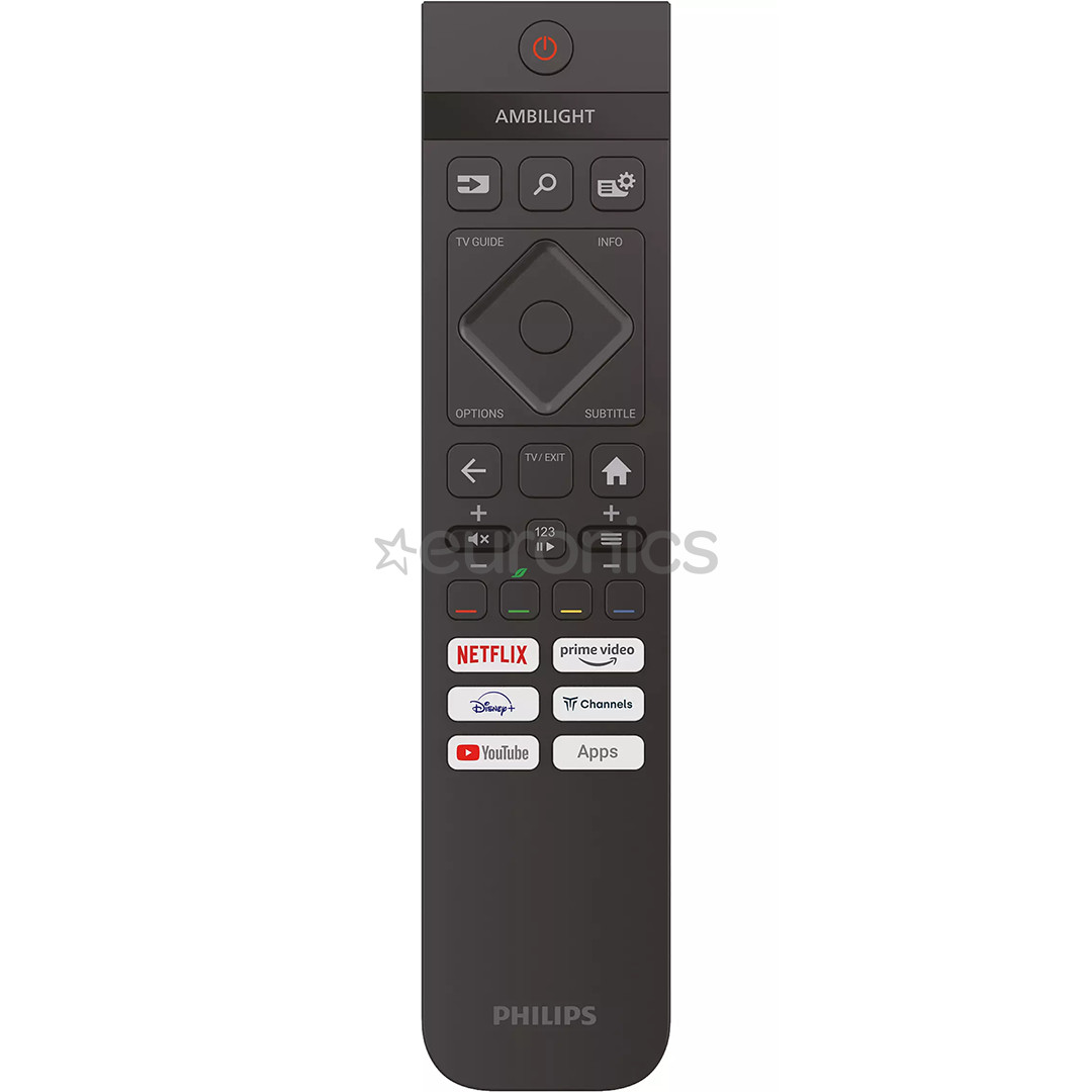 Philips PUS7009, 43'', 4K UHD, LED LCD, black - TV
