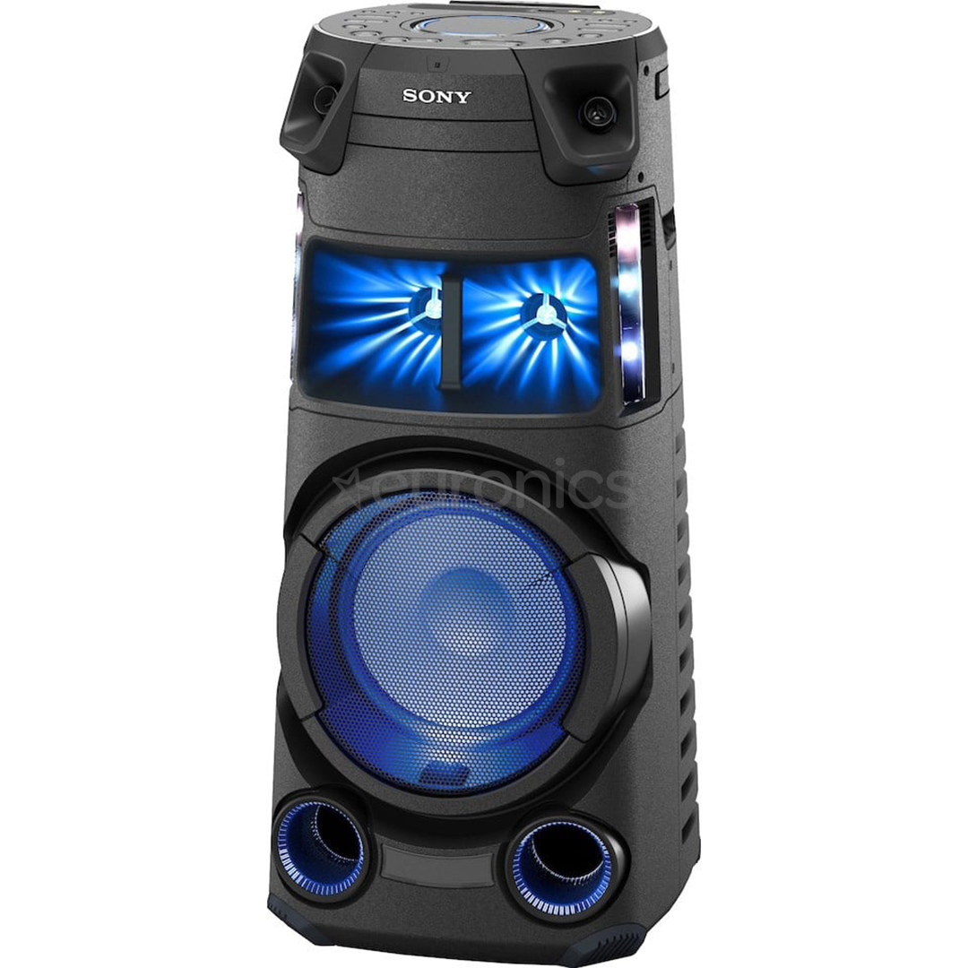 Sony V43D, Bluetooth, USB, valgustus, must - Peokõlar