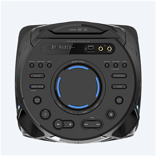 Sony V43D, Bluetooth, USB, valgustus, must - Peokõlar