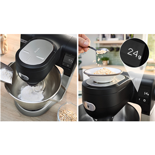 Bosch, Seeria 6, 1600 W, must - Köögikombain