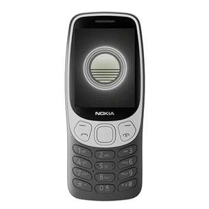 Nokia 3210 4G, Dual SIM, must - Mobiiltelefon 1GF025CPA2L01