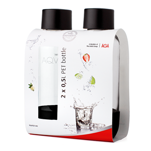 AGA , 2 x 0,5L, must - Mulliveemasina pudel AGA-2PACKBCK