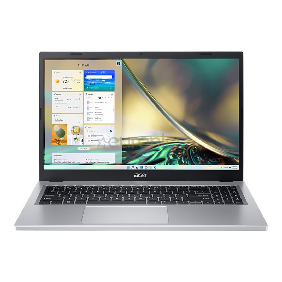 Acer Aspire 3 15 A315-24P, 15,6'', FHD, Ryzen 3, 8 GB, 256 GB, SWE, hõbe - Sülearvuti