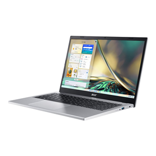 Acer Aspire 3 15 A315-24P, 15,6'', FHD, Ryzen 3, 8 GB, 256 GB, SWE, hõbe - Sülearvuti