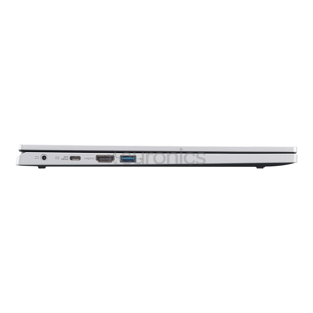 Acer Aspire 3 15 A315-24P, 15,6'', FHD, Ryzen 3, 8 GB, 256 GB, SWE, hõbe - Sülearvuti