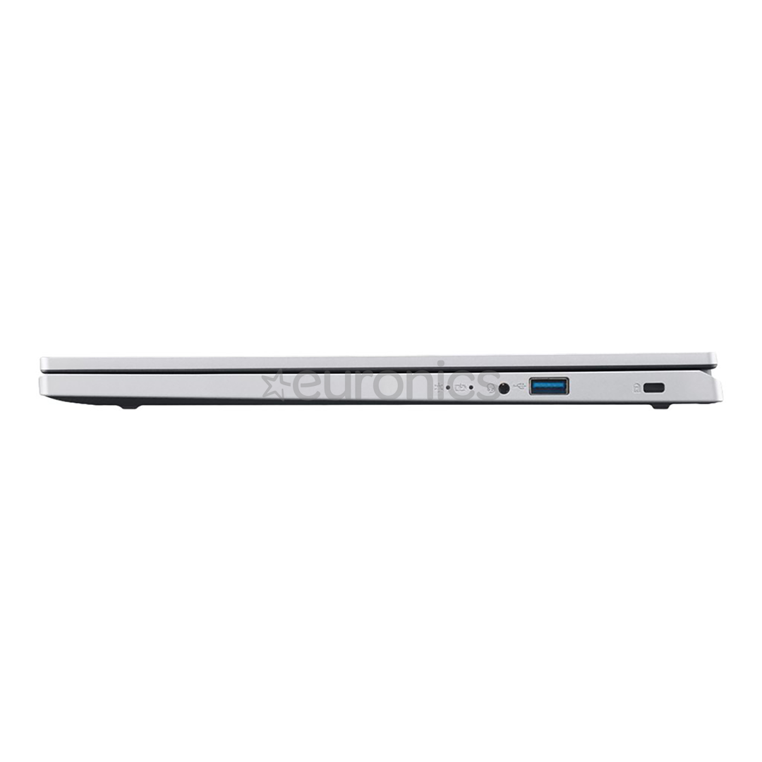 Acer Aspire 3 15 A315-24P, 15,6'', FHD, Ryzen 3, 8 GB, 256 GB, SWE, hõbe - Sülearvuti