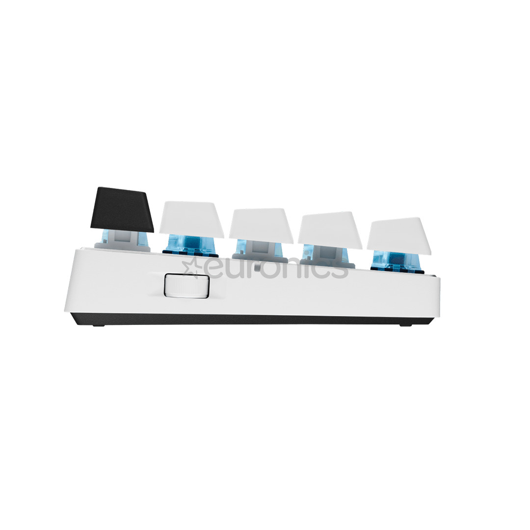 Logitech PRO X 60, US, valge - Juhtmevaba klaviatuur