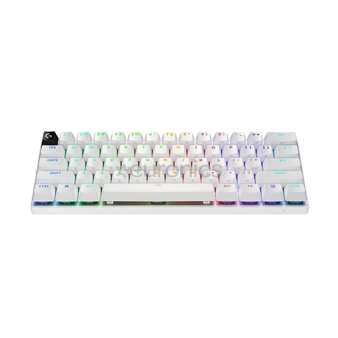 Logitech PRO X 60, SWE, white - Wireless keyboard