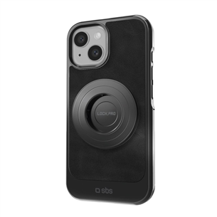 SBS LockPro case, iPhone 15, must - Nutitelefoni ümbris TEURIP1561
