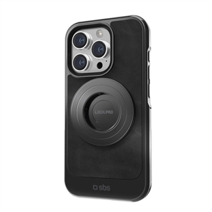 SBS LockPro case, iPhone 15 Pro, must - Nutitelefoni ümbris TEURIP1561P
