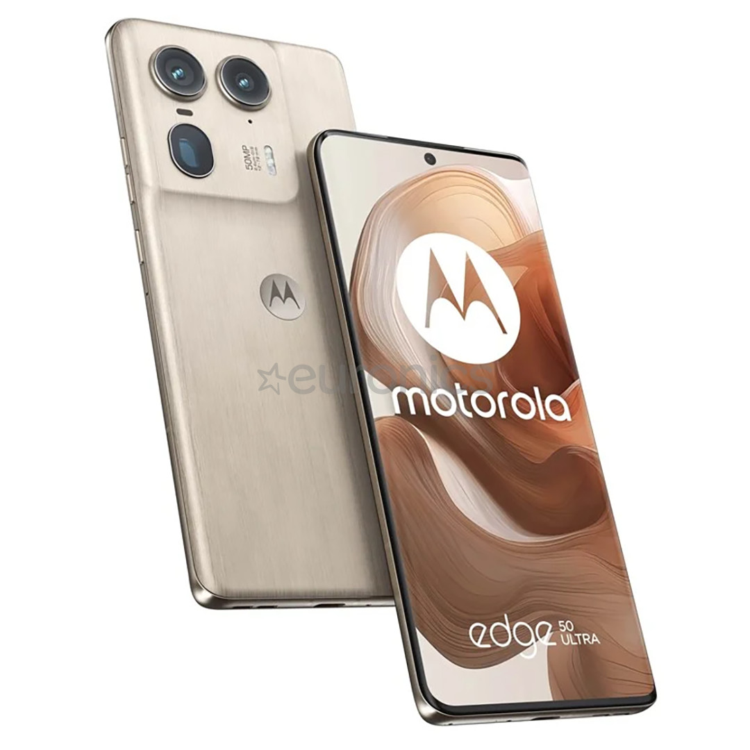 Motorola Edge 50 Ultra, 16 GB, 1 TB, beež - Nutitelefon
