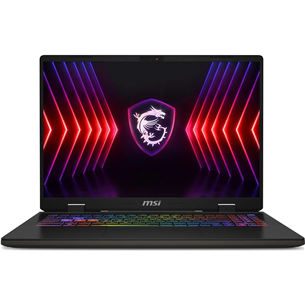 MSI Sword 16 HX B14V, 16'', FHD+, 144 Hz, i7, 16 GB, 1 TB, RTX 4070, W11, ENG - Sülearvuti