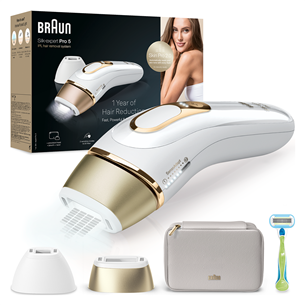 Braun Silk-expert Pro 5, valge/kuldne - IPL Fotoepilaator
