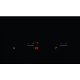 Electrolux, ширина 57,6 см, стальная рама, черный - Интегрируемая керамическая варочная панель