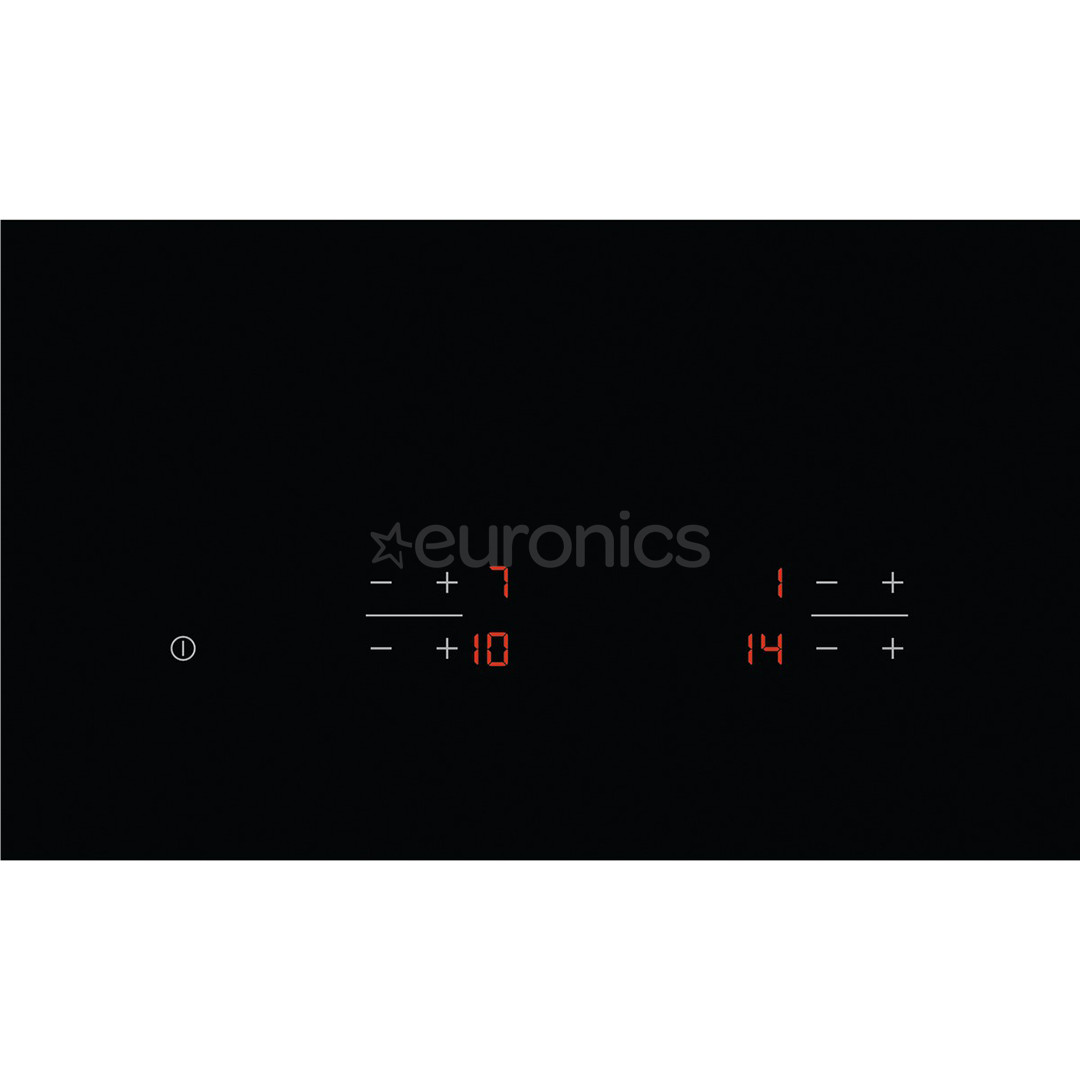 Electrolux, ширина 57,6 см, стальная рама, черный - Интегрируемая керамическая варочная панель