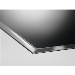 Electrolux, laius 57,6 cm, terasraamiga, must - Integreeritav keraamiline pliidiplaat