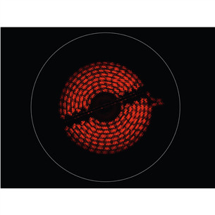 Electrolux, ширина 57,6 см, стальная рама, черный - Интегрируемая керамическая варочная панель