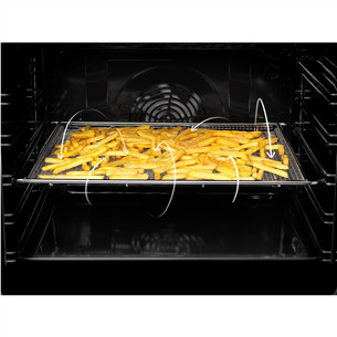 Electrolux, 58 L, inox - Freestanding Ceramic Cooker