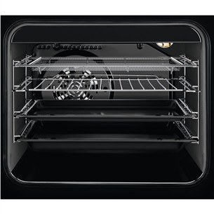 Electrolux, 58 L, inox - Freestanding Ceramic Cooker