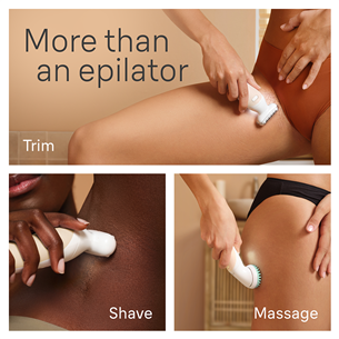 Braun Silk epil 9 Flex, valge - Epilaator