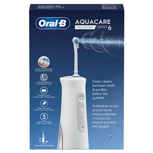 Braun Oral-B AquaCare 6, white - Irrigator