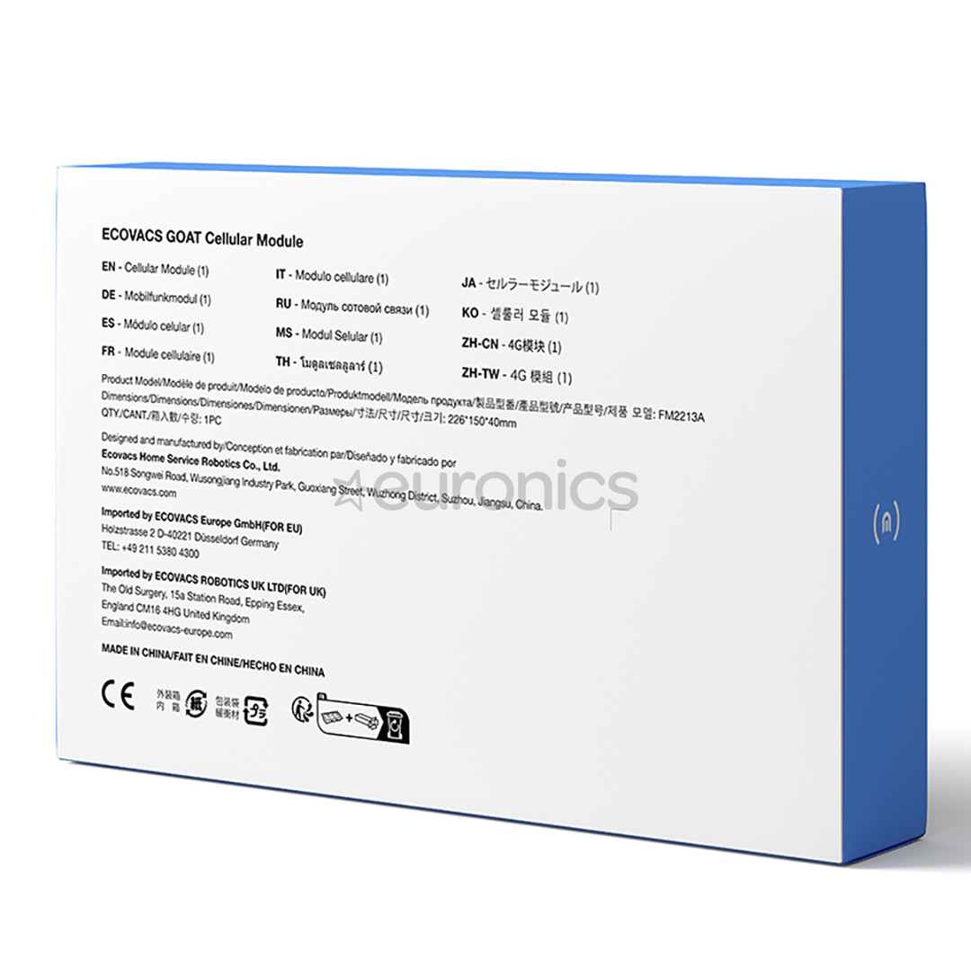Ecovacs GOAT G1, без SIM-карты - 4G-модуль для робота-газонокосилки