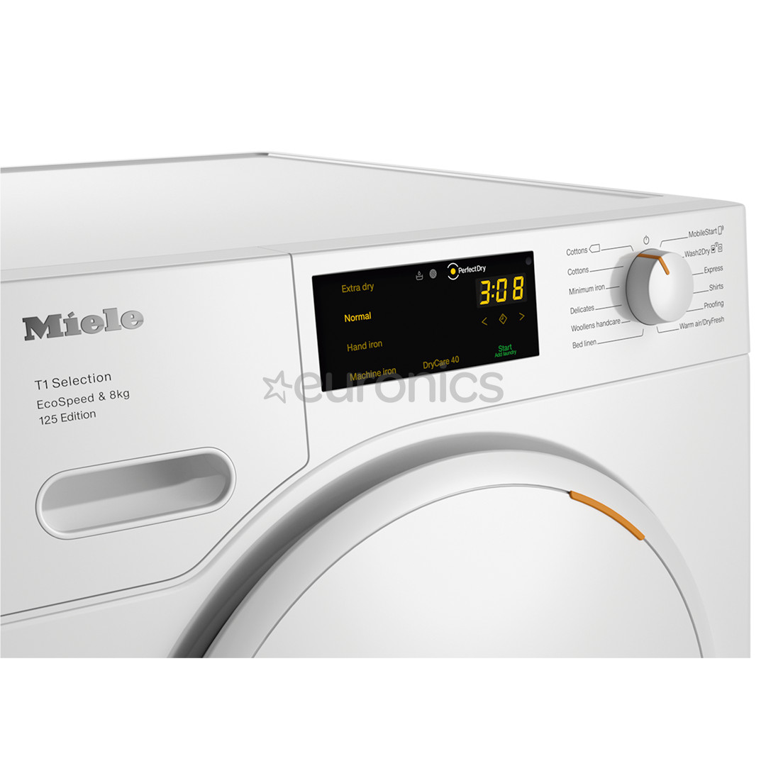 Miele, 125 Edition, 8 kg, depth 65,5 cm - Clothes dryer