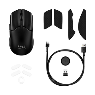 HyperX Pulsefire Haste 2 Mini, must - Juhtmevaba hiir
