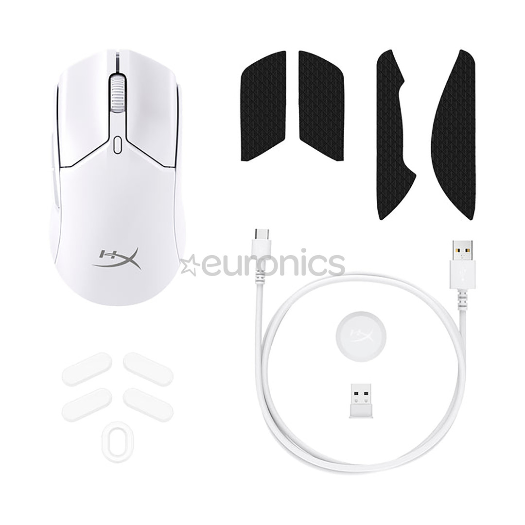 HyperX Pulsefire Haste 2 Mini, white - Wireless Mouse
