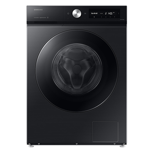 Samsung, SmartThings AI-energy mode, 11 kg, depth 60 cm, 1400 rpm, black - Front load washing machine WW11DB7B94GBU4