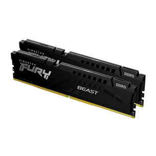 Kingston Fury Beast DDR5-6000 Kit 2, 32 GB - RAM mälu KF560C36BBEK2-32