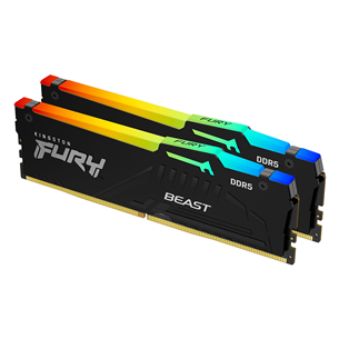 Kingston Fury Beast DDR5-5600 Kit 2, 32 GB - RAM mälu KF556C36BBEAK2-32