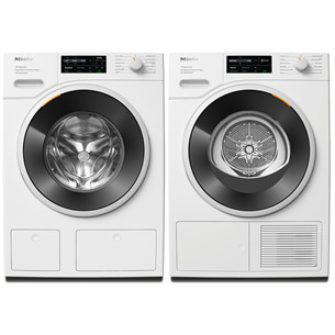 Miele 125 Gala Edition, 9 kg + 9 kg - Pesumasin + pesukuivati WSI883WCS+TSL683WP