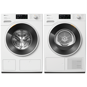 Miele 125 Gala Edition, 9 кг + 9 кг - Стиральная машина + сушильная машина WSI883WCS+TSL683WP