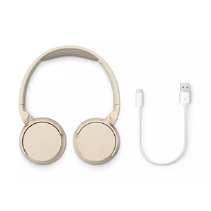 Philips TAH-3209, beež - Kõrvapealsed juhtmevabad kõrvaklapid